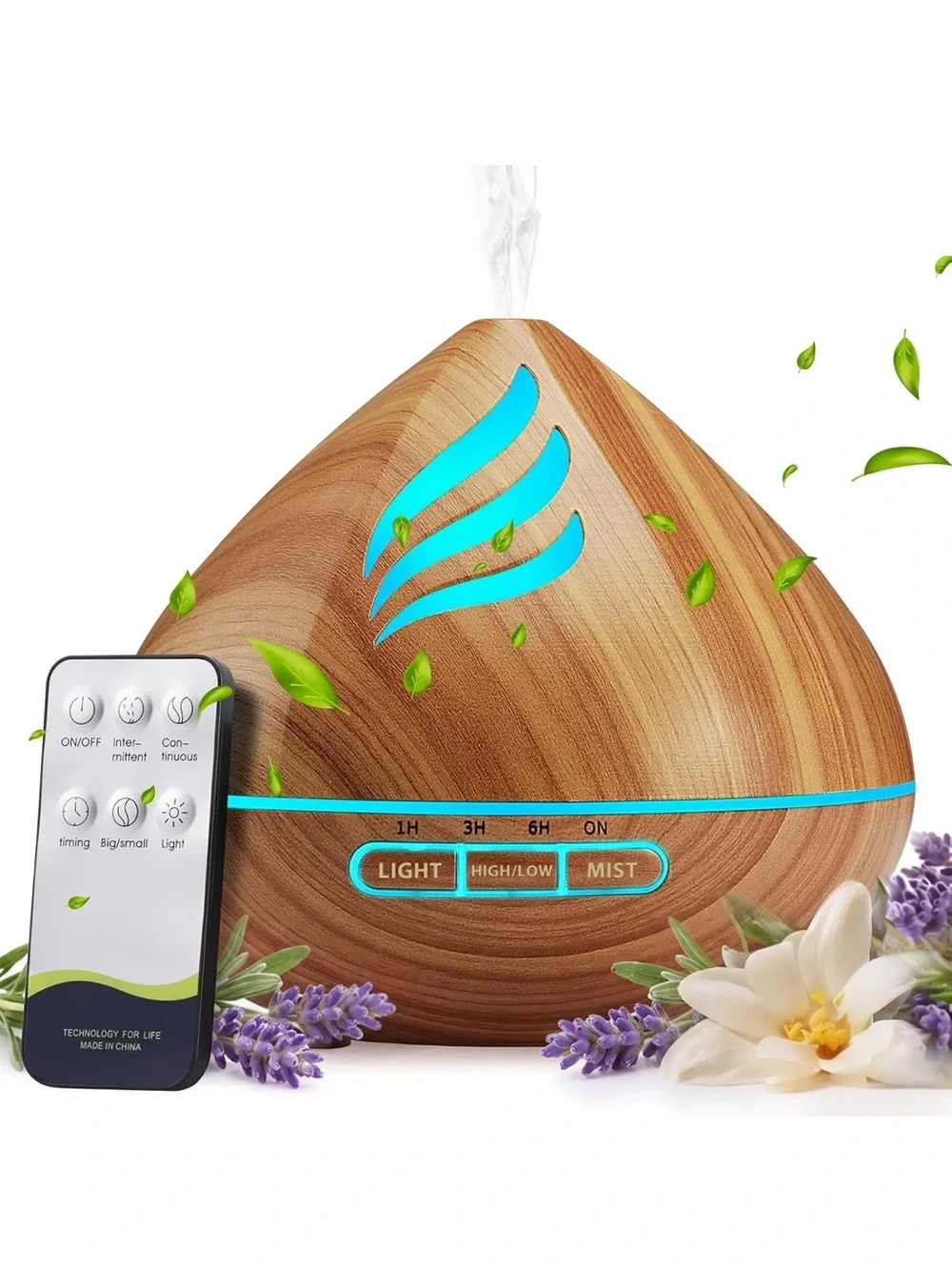500 ml cool mist humidifier and essential oil diffuser
